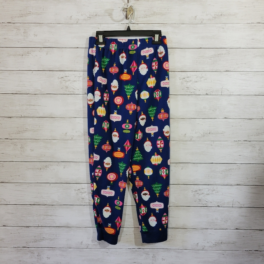 North Pole Kids Christmas Holiday Pajamas Set Unisex Santa Christmas Tree Size 8 - Picture 10 of 15